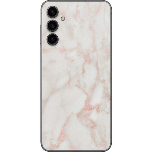 Rose Gold Marble Galaxy A14 5G Skin